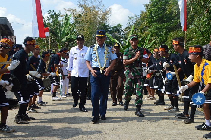 Marsda TNI Agus Munandar Kunjungi Lokasi TMMD Reguler 102 Kodim 0705/Magelang