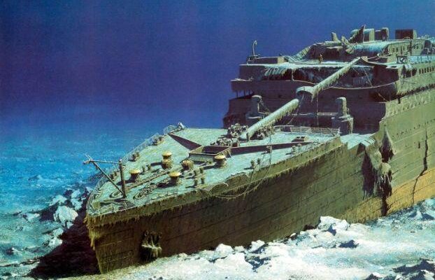 bangkai kapal Titanic
