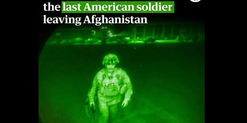 tentara AS terakhir Afganistan