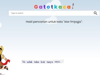 search engine gatotkaca