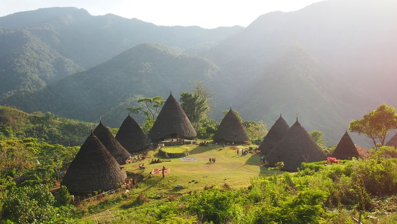 Desa Wae Rebo (Foto National Geographic Indonesia)