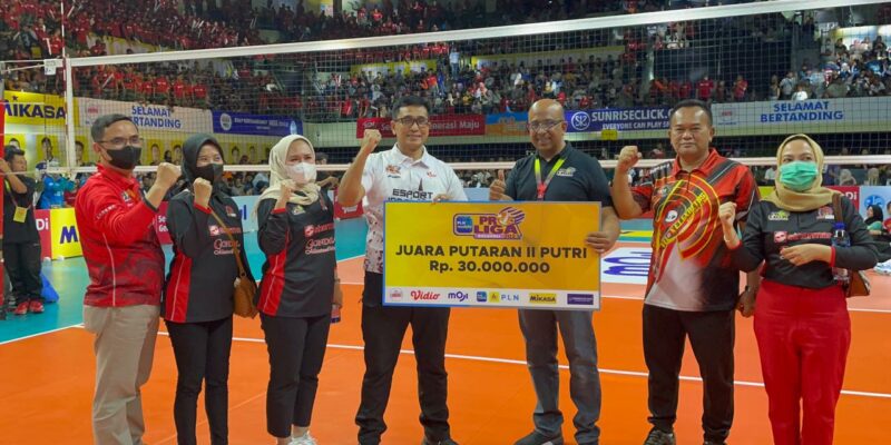 Tim Putri Voli Jakarta BIN Juarai Putaran Kedua Proliga 2023