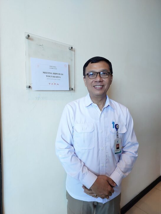 Kepala Balai Besar POM di Yogyakarta, Bagus Heri Purnomo, SSi.