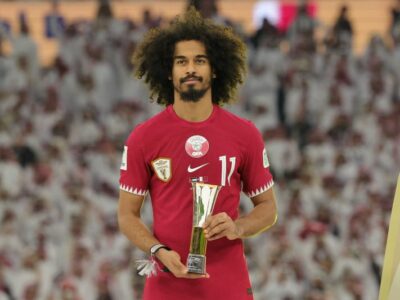 Akram Afif dinobatkan sebagai pemain terbaik Piala Asia 2023